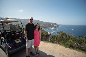 Our golf cart comes with our condo rental including free gas. Getaway To Catalina Island Avalon Beyond Trailing Away