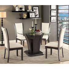 Be the first to review 7 piece deryn park round dining set cancel reply. Manhattan I Gray 7 Pc Round Dining Table Set Furniture Hub