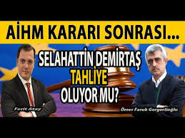 Demirtaş'ın cezaevinde kaldığı her bir dakika hukuksuzluktur. Selahattin Demirtas Tahliye Mi Oluyor Aihm Karari Ve Hdp Kapatilacak Mi Omer Faruk Gergerlioglu Youtube