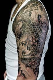 Koi is a japanese word that translates as carp and koi fish can also be referred to as cap fish. Ecclesbourne Valley Railway News Feed View 20 Koi Tattoo Black And Grey