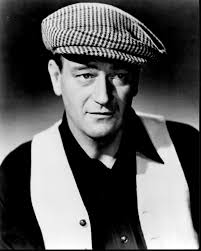 Amazon.com: Posterazzi John Wayne Vest And Plaid Hat For The Quiet Man  Black And White Photo Print (16 x 20)