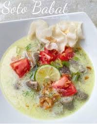 Soto merupakan makanan khas yang ada di indonesia, yang telah ada dan turun temurun dari zaman dahulu. Resep Soto Babat
