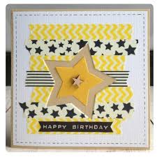 Happy Birthday Greeting Card Making For Kids It S Time To Be Creative On Instagram Diese Karte Hab Ich Bei Idee Gesehen Ausgestellt Wollte Sie E Washi Tape Cards Cards Handmade Greeting Cards Handmade