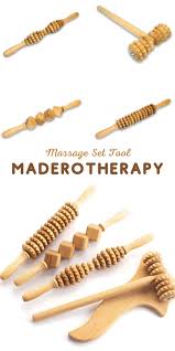 Massage Set Tool Maderotherapy Tools Wooden Wood Therapy Maderoterapia Massage Roller Massage Tools Massage