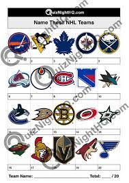 Want to put your sports knowledge to the test? Sports Team Logos 007 Nhl Quiznighthq