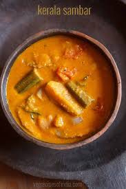 Kerala Sambar Recipe With Step By Step Photos I Have Had Sambar In Many Places But I Like This Kerala Sambar Sambhar Recipe Veg Curry Veg Recipes Of India