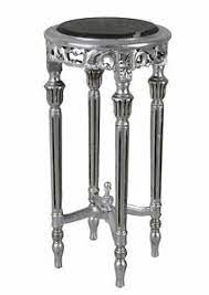 Get directions link opens in new tab. Side Table Baroque Table Silver Flowers Table Flower Pillar Antique Dekotisch Round Ebay