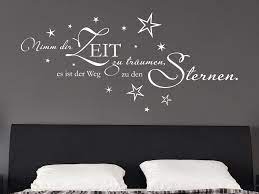 Wandtattoos mit motiven speziell fürs schlafzimmer. Wandtattoo Nimm Dir Zeit Zu Traumen Klebeheld De