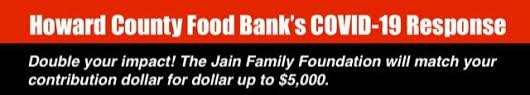The food bank also warehouses food for distribution to other food pantries in the county. Donate Now Jain Family Foundation Food Bank Fundraiser By Community Action Council Of Howard County