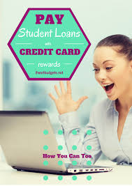 Maybe you would like to learn more about one of these? Paying Off Student Loans With Credit Card Rewards