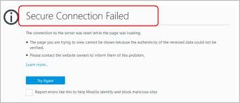 Solved Secure Connection Failed On Firefox Driver Easy