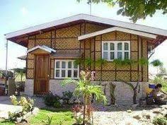 Half concrete half amakan house design. Bahay Kubo This House Is Simple But Elegant Unique And Made Of Bamboo Bamboo House Design Cute766