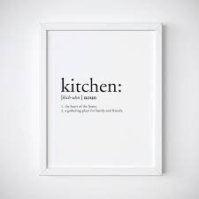 Definition Print Definition Poster Kitchen Decor Kitchen Etsy In 2020 Engineer Prints Definition Prints Engineering Gifts