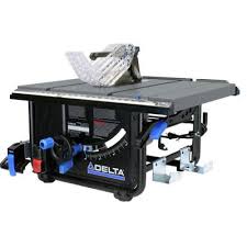 Delta 15 Amp 10 In Left Tilt 30 In Portable Jobsite Table Saw 36 6010 Portable Table Saw Jobsite Table Saw Table Saw