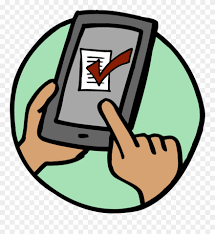 Dmca report free download 6 downloads. Smartphone With Finger Pointing To Check Mark On Screen Coloriage Tablette Clipart 921388 Pinclipart
