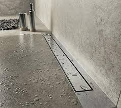 Linear Shower Drain Stainless Steel Plate Cover Long Floor Drain With Hair Filter For Bathroom Shower Drain Walk In Shower Floor Drains