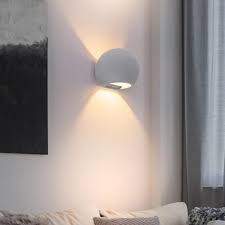 1 kg colour:cement grey light source: Up Down Wall Lamp Concrete Living Room Design Lighting Round Spotlight Lamp Gray Globo 55011w5 Etc Shop Lamps Furniture Technology Household All From One Source Etc Shop