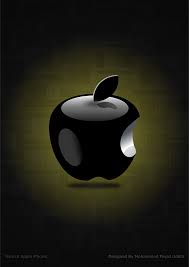 3d Apple Logo Hd Wallpaper Design For Iphone Android On Wacom Gallery Wallpaper Apel Wallpaper Android Wallpaper Hidup Iphone