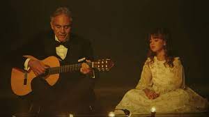 On easter sunday, andrea bocelli took the stage at duomo cathedral to perform a prayer for the. Andrea Bocelli Sings Hallelujah With His Eight Year Old Daughter In Magical Duet Classic Fm