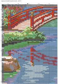Buy 1 and get 1 free coupon bogo18! Japanese Garden 9 Cross Stitch Landscape Cross Stitch Cross Stitch Charts