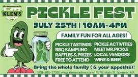 PICKLE FEST at Klem's!