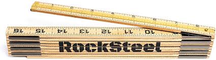 Family handyman when a project requires lots of similar measurements—jobs like roofing and siding—i minimize mistakes by marking my tap. Buy Folding Ruler Measuring Stick 6 5 Foot Wood Foldable Yardstick With Brass Slide Rule Old Fashioned Woodworking Tool For Lineman Carpenter Electrician Engineers Inches Outside Meter Inside Read Online In Kazakhstan B08bx5v4sl