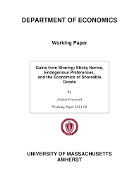 Check spelling or type a new query. Pdf Sticky Norms Endogenous Preferences And Shareable Goods