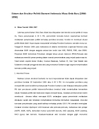 Beberapa perubahan penting dalam ejaan soewandi adalah keputusan salah satu yang menarik adalah penerbangan pesawat dari jakarta ke. Doc Sistem Dan Struktur Politik Ekonomi Indonesia Masa Orde Baru Salma Hanifah Prameswari Academia Edu