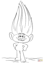 Thank you for watching please! Trolls Colouring Pages Guy Diamond From The Thousands Of Images On The Net Concerning Trolls Colouri Poppy Coloring Page Cartoon Coloring Pages Poppy Drawing