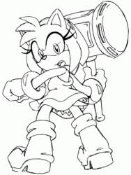 Sonic x, the anime character. Sonic Boom Coloring Pages