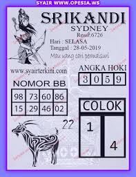 Forum Syair Sd Selasa 28 Mei 2019 Opesia Official
