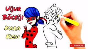 Mucize Ugur Bocegi Ile Kara Kedi Cizimi How To Draw Miraculous Miraculous Drawing Ladybug Youtube