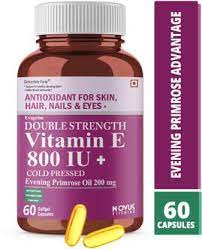 Evening primrose oil is an excellent solution to many beauty and health issues. Cf Vitamin E 800 Iu 200mg Evening Primrose Oil Capsules For Face Hair Price In India Buy Cf Vitamin E 800 Iu 200mg Evening Primrose Oil Capsules For Face