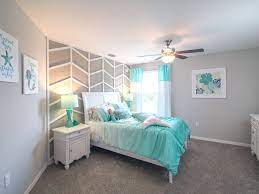 What Little Mermaid Wouldn T Love This Teal Bedroom Highland Homes Reisling Model Home In Gibsonton Fl Teal Rooms Tween Girl Bedroom Girls Bedroom Teal