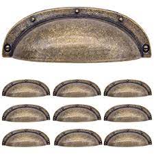 Please use our search box for the terms 4 and 4 inch to find any 4 drawer pulls that may not have made it into this section. Buy Yfjg Arch Cup Handle Pull Antique Brass 3 3 4 96mm Inch Drawer Pulls Bronze Kitchen Cabinet Hardware Shell Handle Bin Cup Drawer Handle Pull 2 5 Inch 64mm Hole Centers Pack Of