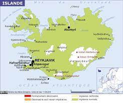 Le volcan eyjafjöll, entré en éruption le 20 mars dernier, était caractérisé par une activité sous la forme d'une vue détaillée du panache de cendres du volcan. Carte De L Islande Plusieurs Cartes De L Ile Du Nord De L Europe