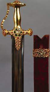 A beautiful Tulwar-hilted sword with a ...
