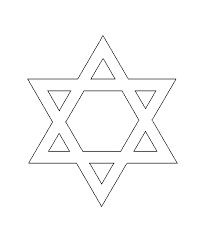 Christian Symbols For Chrsmon Patterns Christian Symbols Star Template Hanukkah Crafts
