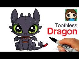 Maybe you would like to learn more about one of these? How To Draw A Cute Dragon Easy Toothless Youtube Cute Easy Drawings Dragon Drawing Cute Dragons