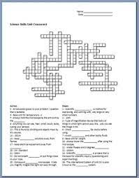 The game consists of some important and basic terms related to the three laws of motion. Science Skills Crossword Puzzle By Science From Murf Llc Tpt