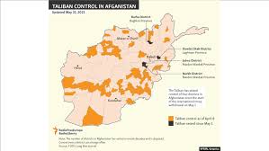 Map of afghanistan, satellite view. Taliban Making Strategic Military Gains In Afghanistan As Foreign Forces Pull Out