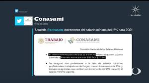 Listo el aumento del salario mínimo 2021 en colombia: Noticieros Televisa Aprueban Aumento Del 15 Del Salario Minimo Para 2021 Facebook