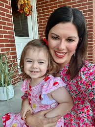 ISO: This strawberry peplum set. My daughter wore it