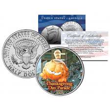 Nono episódio da segunda temporada da série amazing stories, composta por histórias independentes. Garfield Balloon 1986 Macy S Thanksgiving Day Parade Colorized 2014 Jfk Kennedy Half Dollar U S Coin