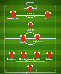 He is expected to start in the derby. How Arsenal Could Line Up Next Season With Nicolas Pepe And Dani Ceballos Mirror Online