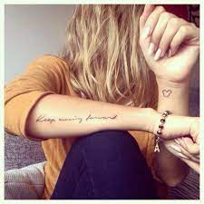 Quote Quotes Quotetattoo Quotetattoos Forearmtattoo Forearmtattoos Pretty Prettytattoo Prettytattoos Cute Forearm Tattoo Women Girly Tattoos Tattoos