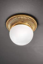 Drum shade ceiling lights from shades of light! Small Round Gold Ceiling Light Masiero Murano And Crystal Chandeliers Lamps And Wall Lights Ref 20020115