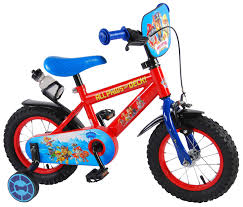 Fahrrader Jungen Fahrrader Jungen 12 Zoll 2 4 Jahre Paw Patrol Kinderfahrrad Jungen 12 Zoll Rot Blau