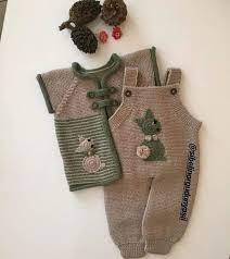isteginiz uzere minik beyler icin paylasiyorum sibelinorgudunyasii kadin mekani baby knitting patterns orgu erkek bebek tulumu
