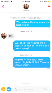 Not A Meteorologist R Tinder